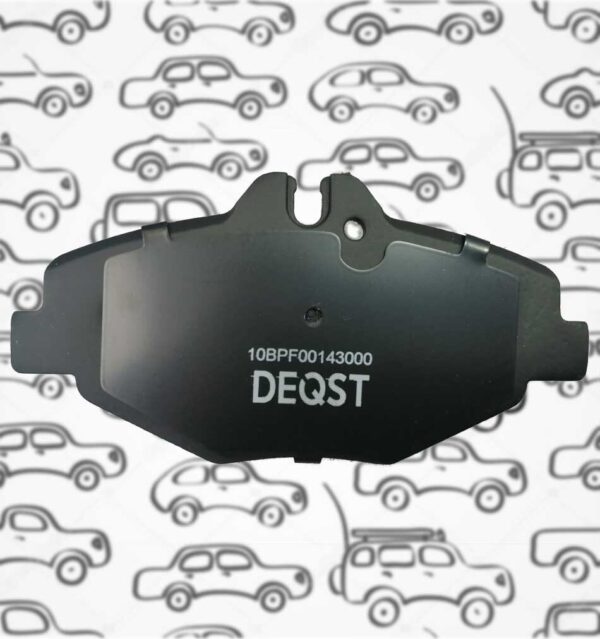 Колодки тормозные передние дисковые Deqst — изображение 2