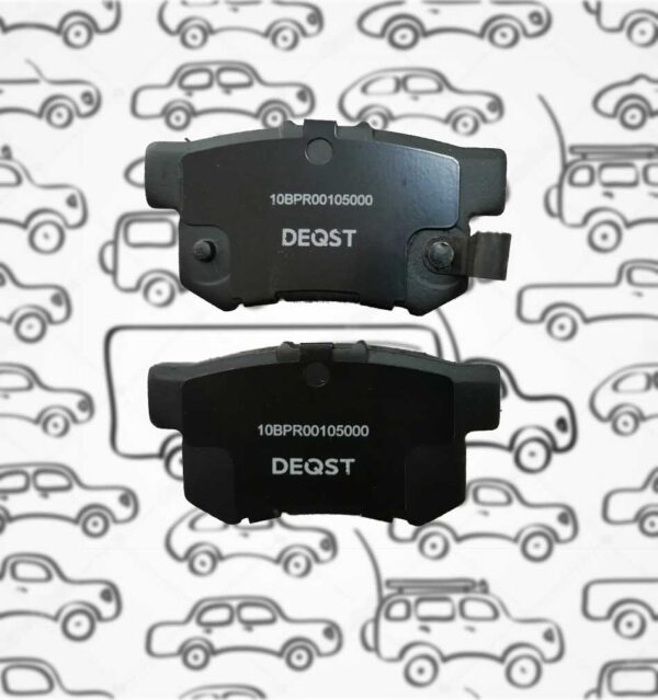 Колодки тормозные дисковые задние DEQST 10BPR00105000 — изображение 2
