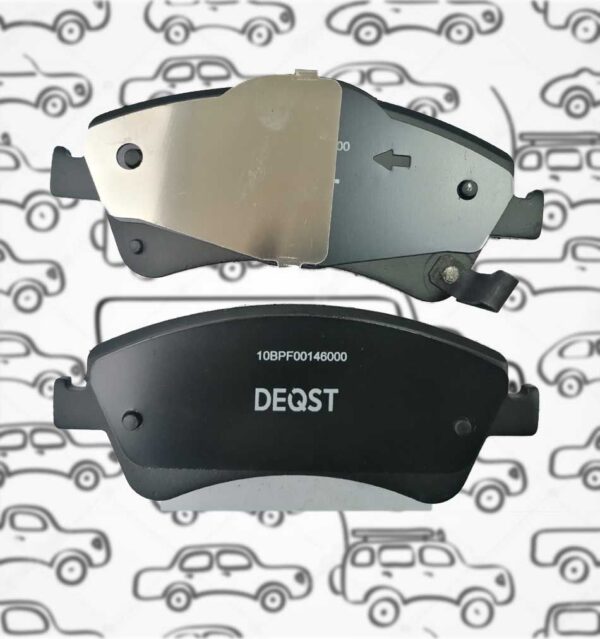 Колодки тормозные, TOYOTA AURIS 2.0D/2.2D 07-/AVENSIS 09-/VERSO 09- передние — изображение 2