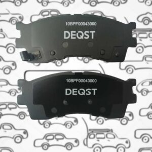 Колодки тормозные передние дисковые Deqst