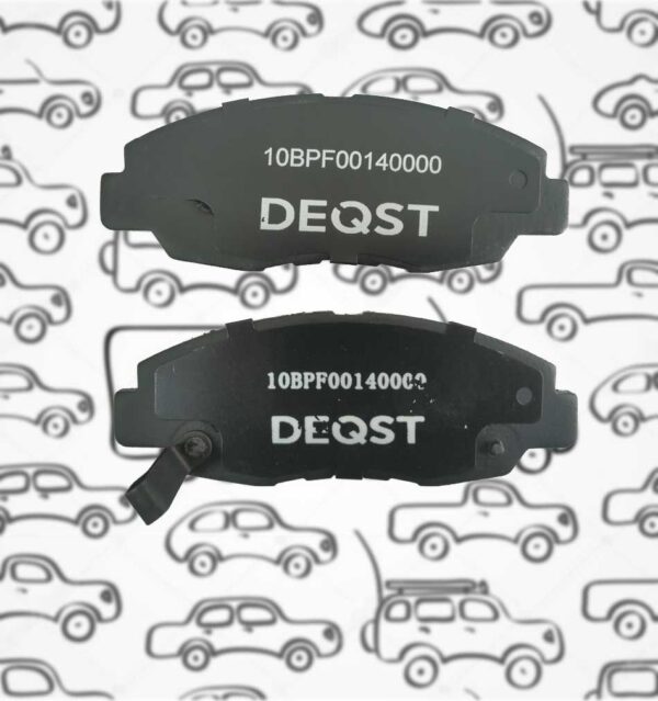 Колодки тормозные передние дисковые Deqst — изображение 2