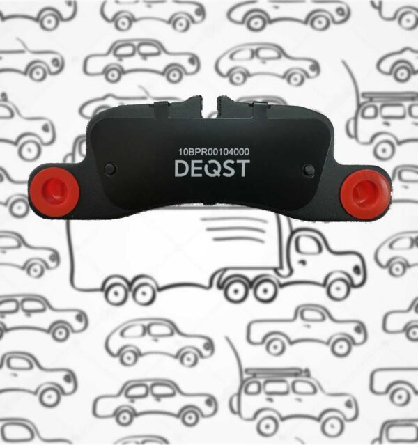 Колодки тормозные задние дисковые Deqst — изображение 2