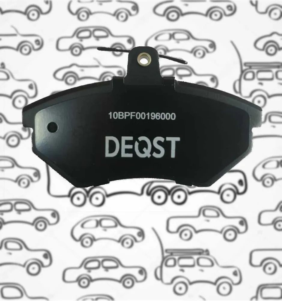 Колодки тормозные передние дисковые Deqst