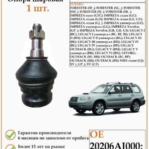 Опора шаровая