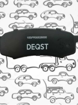 Колодки тормозные задние дисковые Deqst