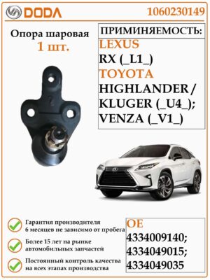 Опора шаровая