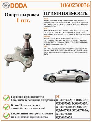 Опора шаровая